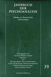 Cover von Jahrbuch der Psychoanalyse / Band 39