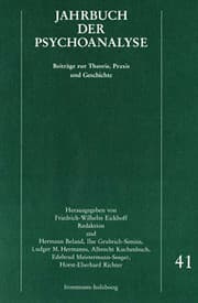 Cover von Jahrbuch der Psychoanalyse / Band 41