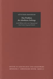 Cover von Das Problem des absoluten Anfangs