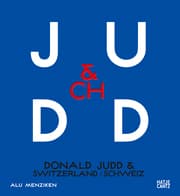 Cover von Donald Judd & Switzerland