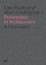 Cover von Provenance in Architecture