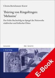Cover von Thüring von Ringoltingen: 'Melusine'