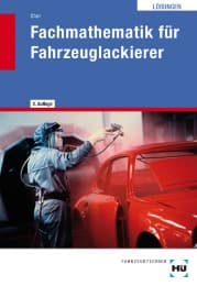 Cover von Lösungen Fachmathematik für Fahrzeuglackierer