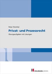 Cover von Privat- und Prozessrecht