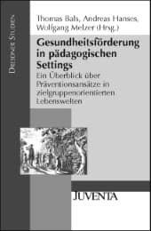 Cover von Gesundheitsförderung in pädagogischen Settings