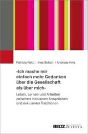 Cover von »Ich mache mir einfach mehr Gedanken über die Gesellschaft als über mich«