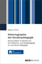 Cover von Historiographie der Sonderpädagogik