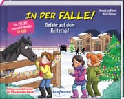Cover von In der Falle! Gefahr auf dem Reiterhof - Ein Escape-Adventskalender für Kids