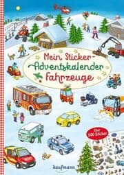 Cover von Mein Sticker-Adventskalender - Fahrzeuge