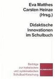 Cover von Didaktische Innovationen im Schulbuch