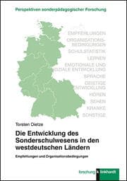 Cover von Die Entwicklung des Sonderschulwesens in den westdeutschen Ländern