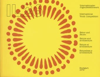 Cover von Jugendwettbewerb Natur und Bauen