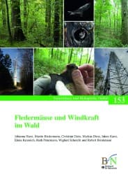 Cover von Fledermäuse und Windkraft im Wald