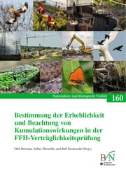 Cover von Bestimmung der Erheblichkeit und Beachtung von Kumulationswirkungen in der FFH-Verträglichkeitsprüfung