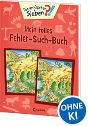 Cover von Die verflixten Sieben - Mein tolles Fehler-Such-Buch