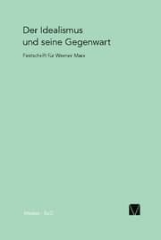 Cover von Der Idealismus und seine Gegenwart