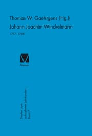 Cover von Johann Joachim Winckelmann (1717-1768)