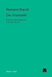Cover von Die Urteilstafel