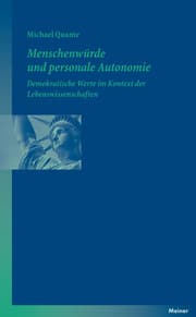 Cover von Menschenwürde und personale Autonomie