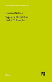 Cover von Typische Denkfehler in der Philosophie