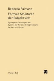 Cover von Formale Strukturen der Subjektivität