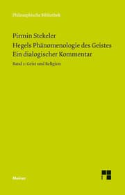 Cover von Hegels Phänomenologie des Geistes. Ein dialogischer Kommentar 2