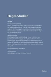 Cover von Hegel-Studien Band 6
