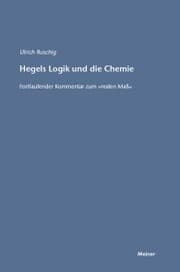 Cover von Hegels Logik und die Chemie