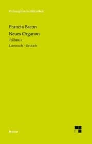 Cover von Neues Organon. Teilband 1