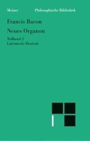 Cover von Neues Organon. Teilband 2