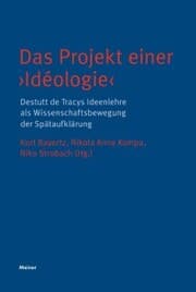 Cover von Das Projekt einer >Idéologie<