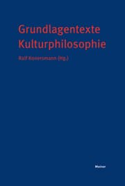 Cover von Grundlagentexte Kulturphilosophie