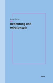 Cover von Bedeutung und Wirklichkeit