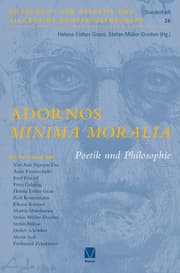 Cover von Adornos 'Minima Moralia'