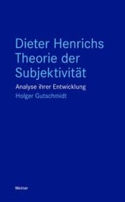Cover von Dieter Henrichs Theorie der Subjektivität