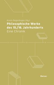 Cover von Philosophische Werke des 15./16. Jahrhunderts