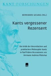 Cover von Kants vergessener Rezensent