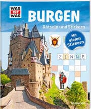 Cover von Rätseln und Stickern: Burgen
