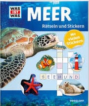 Cover von Rätseln und Stickern: Meer