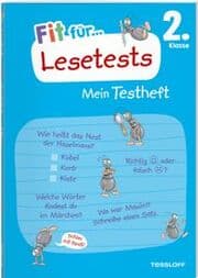 Cover von Fit für Lesetests 2. Klasse. Mein Testheft