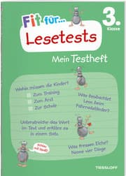 Cover von Fit für Lesetests 3. Klasse. Mein Testheft