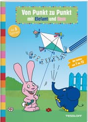 Cover von Von Punkt zu Punkt mit Elefant und Hase