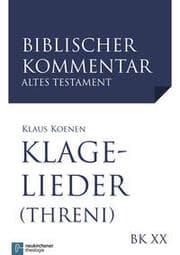 Cover von Klagelieder (Threni) 1,1-5,22