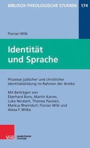 Cover von Identität und Sprache