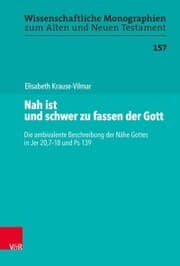 Cover von Nah ist und schwer zu fassen der Gott
