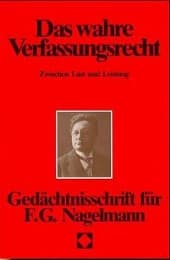 Cover von Das wahre Verfassungsrecht