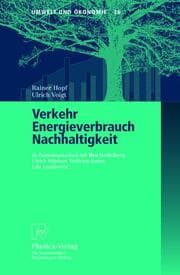 Cover von Verkehr, Energieverbrauch, Nachhaltigkeit