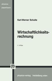 Cover von Wirtschaftlichkeitsrechnung