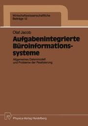 Cover von Aufgabenintegrierte Büroinformationssysteme