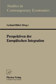 Cover von Perspektiven der Europäischen Integration